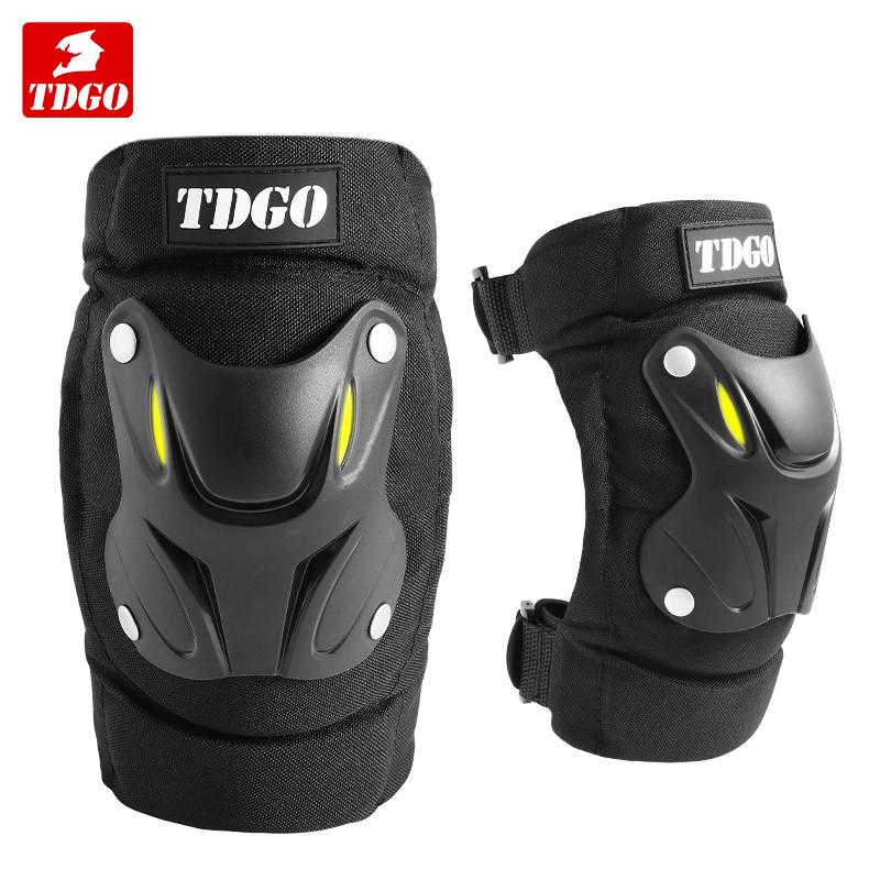 Winter Motorcycle Kneepad Fluorescence Moto Elbow Knee Pads Motocross Racing Protective Gear Protector Guards Kit Accessories