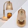 50W Aromatherapy Candle Heating Lamp Timer switch Dimmable Candle lamp Cafe Romantic Atmosphere Desktop Decor 220V Ambient Light