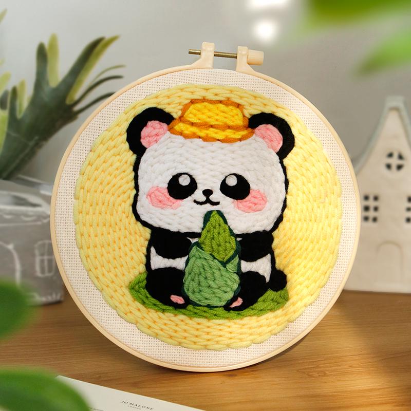 Набор для вышивания русской гладью своими руками: Набор шерстяной живописи "Орнамент для пары"