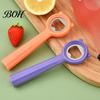 Small Desktop Bottle Opener Cute Bear Opener, Stainless Steel Beer Cap Remover with Non Slip Handle, Portable Kitchen Bar Tool for Soda, Gift