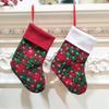 Santa Claus Christmas Stocking Sack Candy Bag Christmas Gift Bag Christmas Tree Decorations  Home