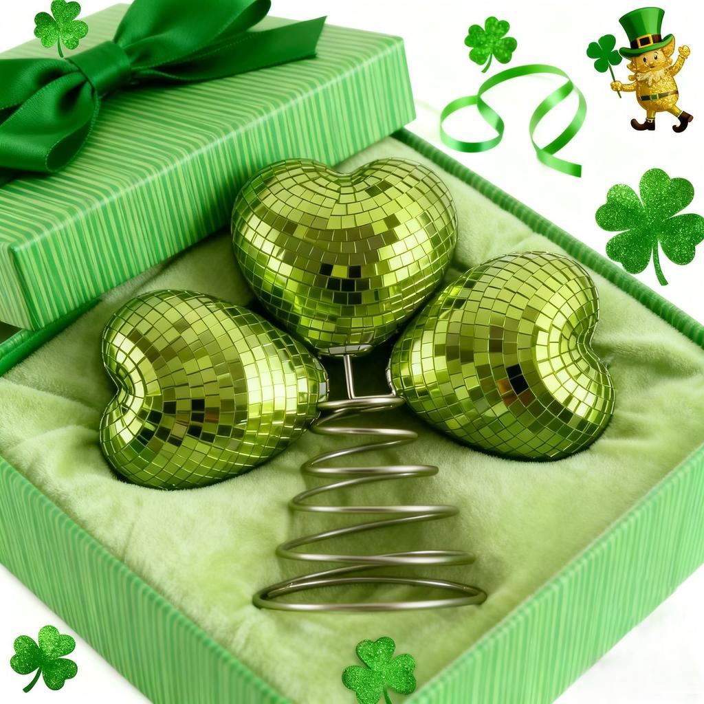 Tree Top Ornament, Disco Sequined Retro Christmas Tree Top Sparkling Decoration