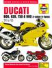 Книга Ducati 600, 620, 750 & 900 2-valve V-Twins (91 - 05) Haynes Repair Manual