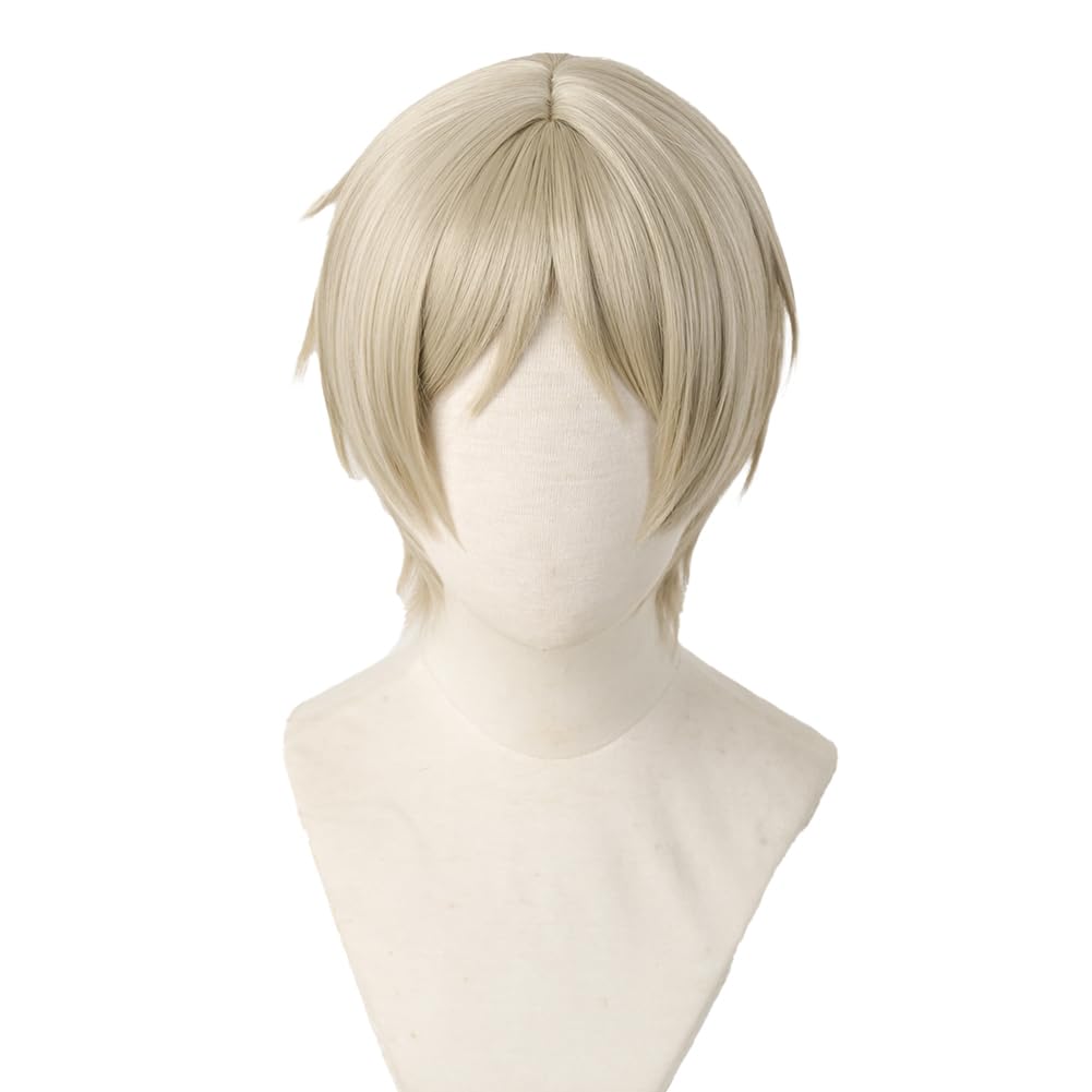 SUNXXCOS Book of Friends Cosplay Wig Heat Resistant Wig Costume Accessory Natsume's (Natsume Takashi)