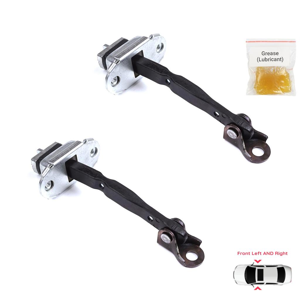 BDP1380-1 2 Pieces Front Door Stop Check Assy Limiter Strap for Toyota Camry MK6 V4 XV40 2006-2012 6861033070