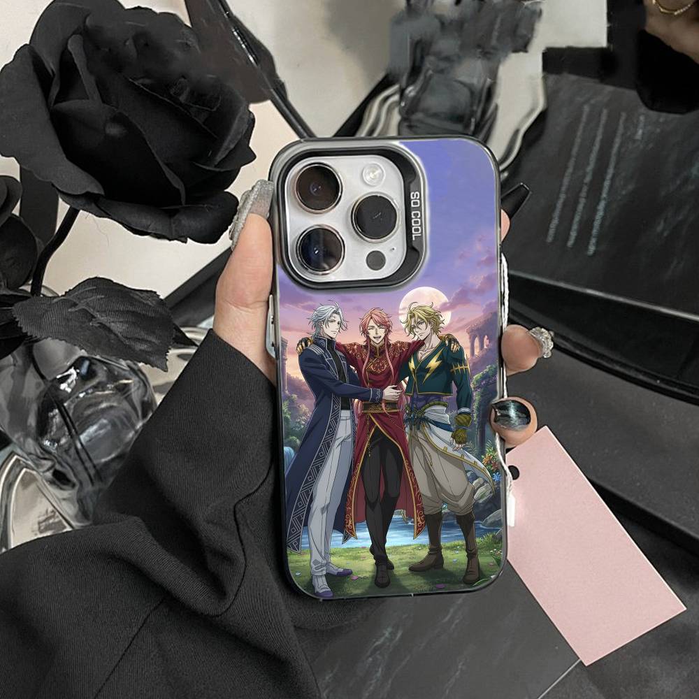 D-Record of Ragnarok Anime Phone Case For iPhone 17,16,15,14,13,12,Pro MAX Black Matte Shockproof Cover