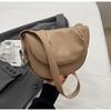 2024 New Spring Women's Saddle Bag Urban Minimalist Pu Shoulder Crossbody Bag Folded Design