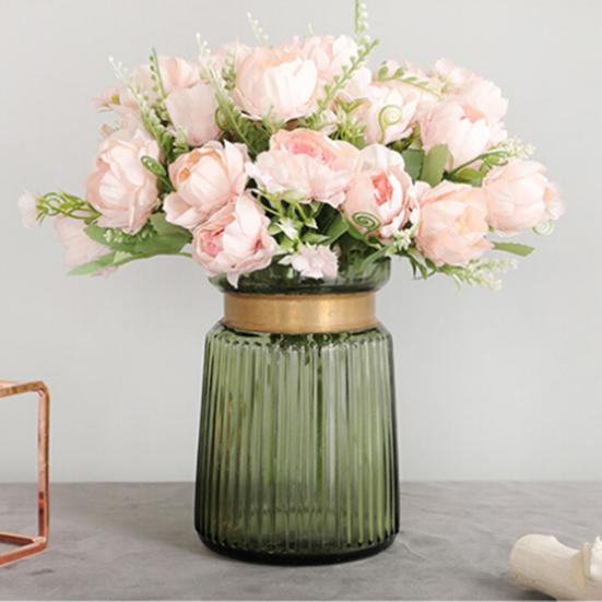 1шт искусственный пион поддельные цветок дома свадьба мебель украшения