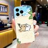 Korea line puppy M-Maltese Phone Case For iPhone Apple 15,14,13,12,Mini,11,Pro,Max,Plus,X,XR,XS,8,SE,2020,Plus Transparent Cover