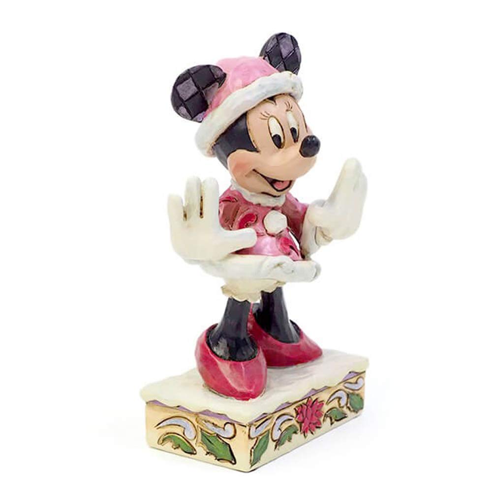 Enesco Фигурка Минни Чудесное Рождество W7 x x Disney Traditions 6002843 В11.7 Г4.4см [Товар]