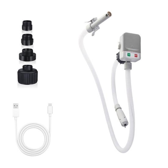 Набор масляного насоса с 4 адаптерами Функция автоматической остановки Расход 2,4 галлона в минуту