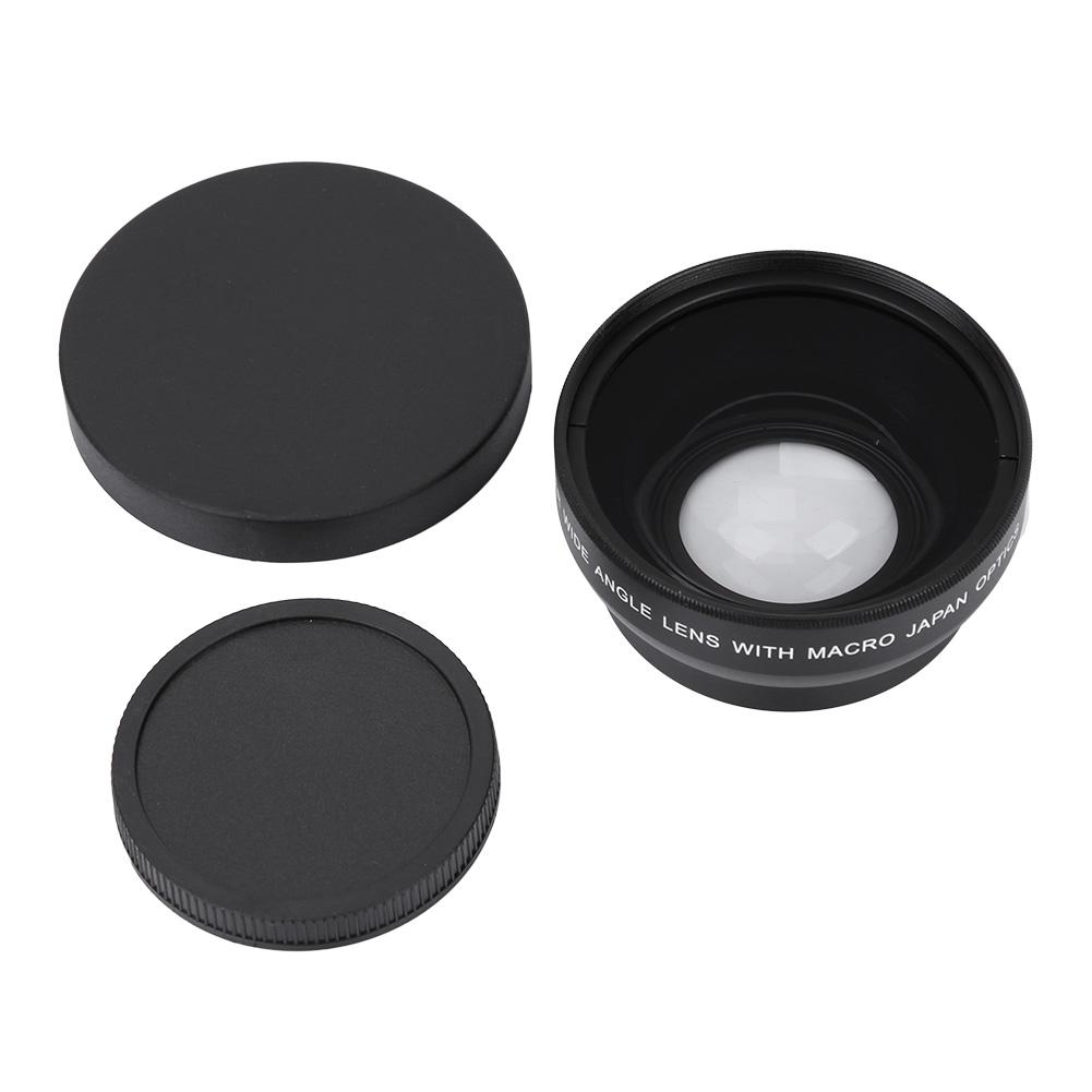 0.45X Magnification High Definition Wide Angle Lens for 49mm Mount Camera