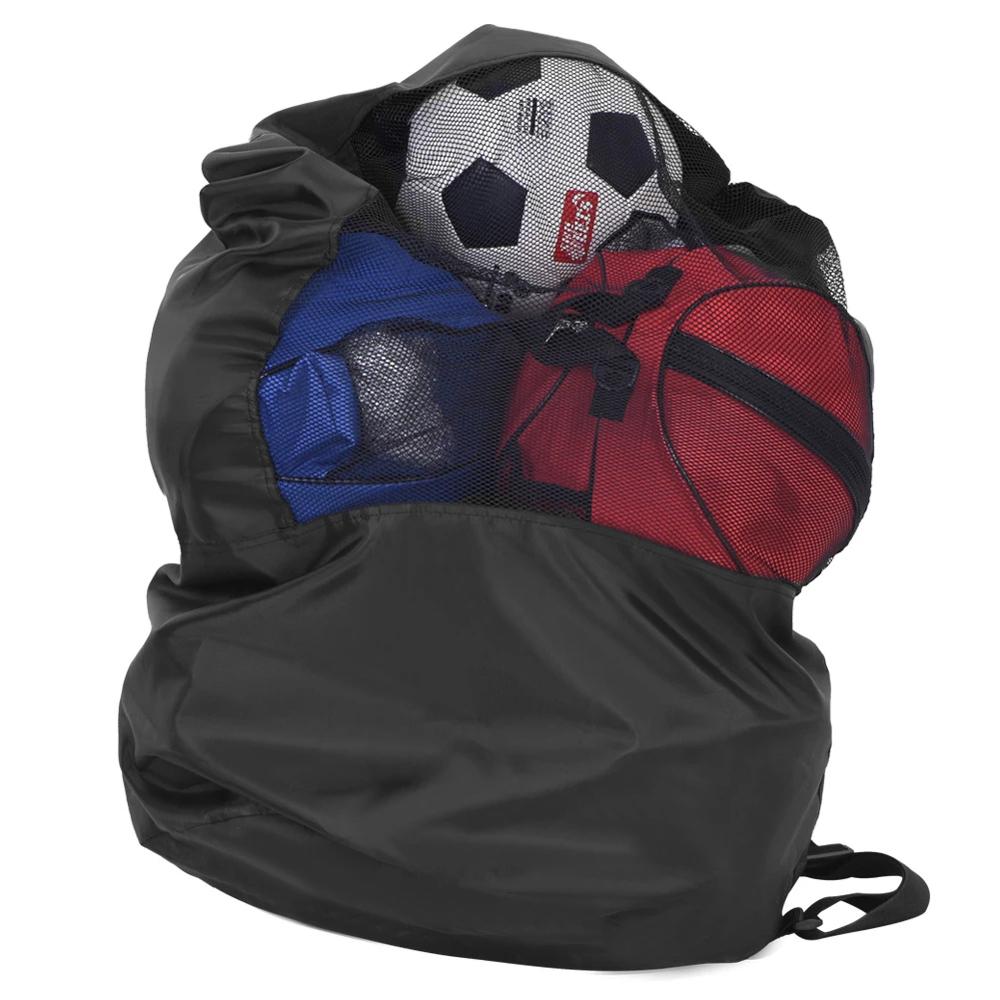 Storage Bag 15-20 Balls Ball Carry Bag Soccer Carrying Sack Mesh Ball Bag Mesh Football Bag