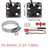 Pp RC Motor Heat Sink Kit 10800RPM for 1/7 1/8 1/10 Scale Vehicles Efficient Sturdy Repair Parts