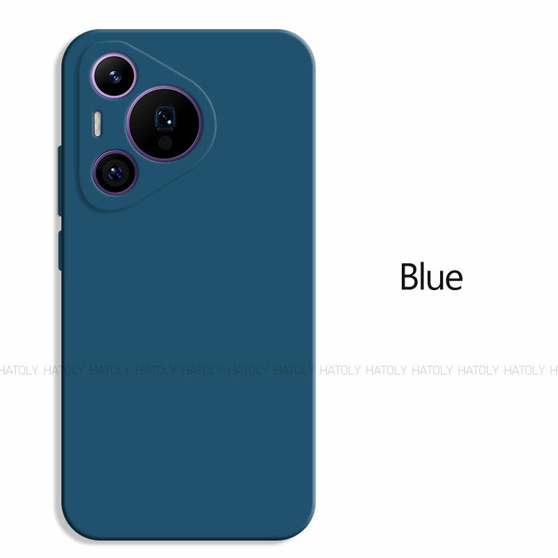 Чехол для Huawei Pura 70 Pro Чехол для Huawei Pura 70 Pro Оригинальный противоударный чехол из ТПУ с жидким силиконом для телефона Huawei Pura 70 Pro