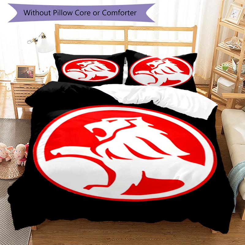 Electric Energy Holden Logo Bedding Set,Breathable Duvet Cover with Pillowcases,Soft Bed Linen for Bedroom Home Decoration,Perfect Festival Birth