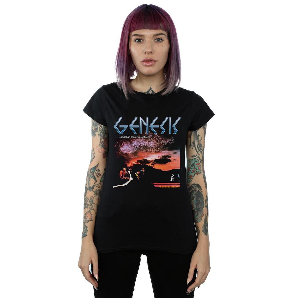 Genesis Womens/Ladies And Then There Were Three Cotton T-Shirt