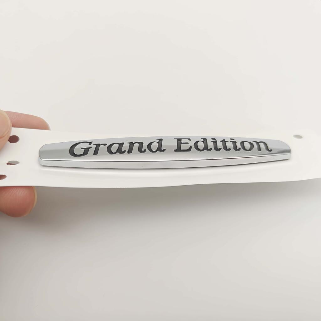 1pc 3D ABS Grand Edition Badge Side Fender Vehicle body Badge Sticker for W211 W212 W213 GLA GLK ML GL GLC GLE