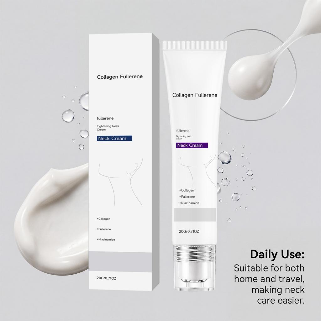 Moisturizing Neck Cream Gentle Care Hydrating Neck Skin Smooth Soft Elastic Daily Neck Care