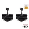 BDP1347-1 2 Pieces Rear Door Hinge Brake Stop Check Strap Limiter for VW UP! Skoda Citigo Seat Mii 2011-2024 5-Door Hatchback 1S4839249A