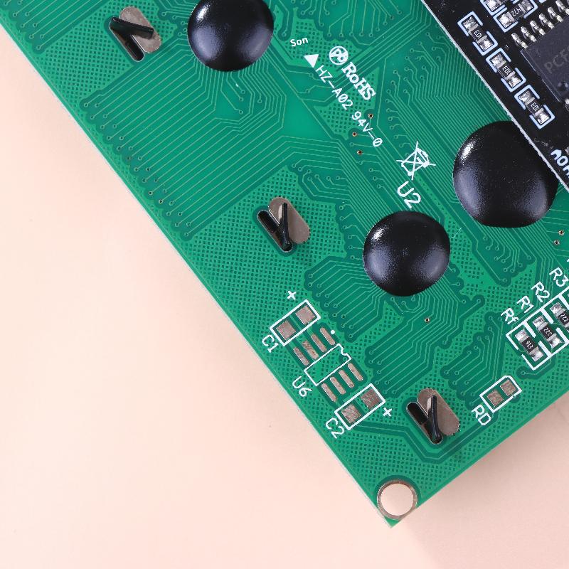 ЖК-модуль 2004 Сине-зеленый экран для ЖК 16x2 20x4 Символьный R3 Mega2560 Дисплей PCF8574T IIC I2C Интерфейс