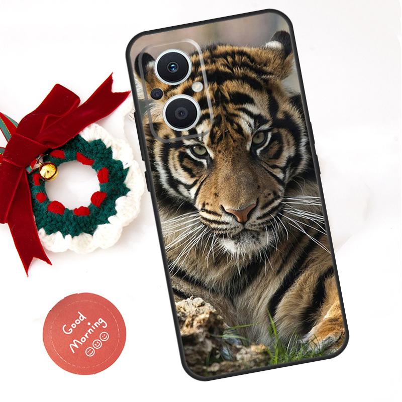 Чехол Animal Tiger для OPPO Reno 8 Lite 10 11 12 13 14 Pro 11F 12F 13F 14F Чехол OPPO Find X8 X5 X6 X9 Pro