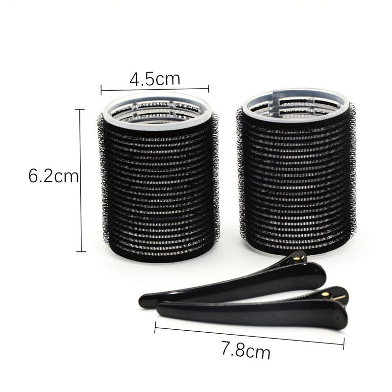 Бигуди самозакрепляющиеся с крючком, бигуди для завивки волос со стайлинг-зажимом, термо-бигуди для волос, салонные бигуди, липкие инструменты для укладки волос