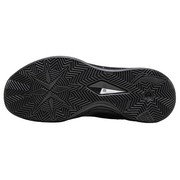 Li Ning Liren 3 V2 Обсидиан Низкие Высокопроизводительные Баскетбольные Кроссовки Спортивная Обувь Унисекс Черные ABAT057-19
