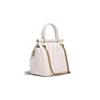 COACH Willis 18 Quilted Top Handle Detachable Shoulder Strap Sheepskin Shoulder Crossbody Tote Small Women's Pink White