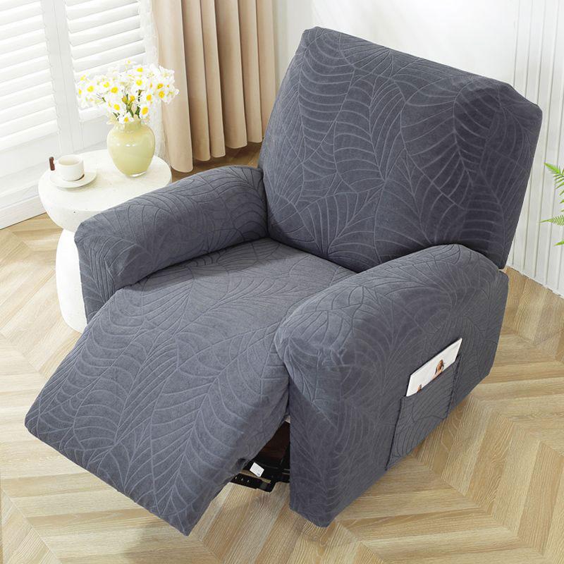 Recliner Sofa Cover Waterproof Jacquard Armchair Slipcover Relax Armchair Stretch Couch Chair Cover 1/2/3seater