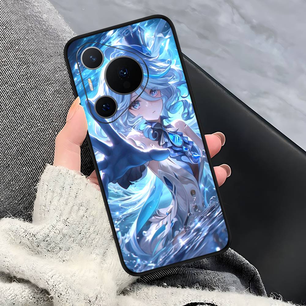 Чехол для телефона Genshin Impact Furina для Huawei P 8 9 10 20 30 40 50 Pro Lite Psmart Honor 10 lite 70 Mate 20lite
