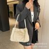 Autumn and Winter New Plush Bucket Bag Women's High-end Texture Niche Design Commuter Handbag