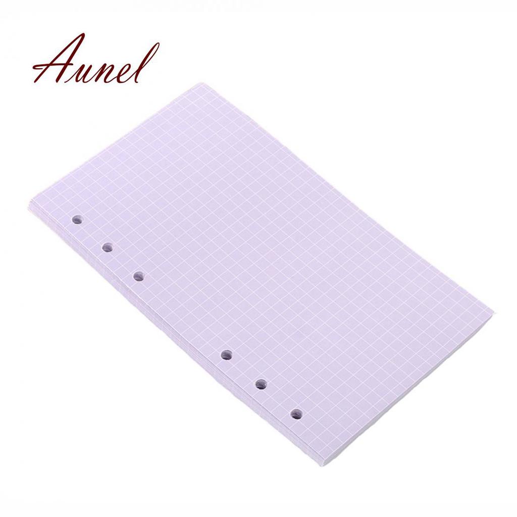 40 A5 / A6 Filling Paper Loose-Leaf Notebook 6 Hole Office Stationery