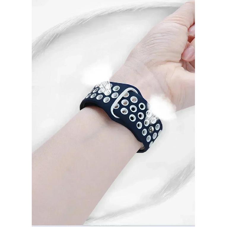 Silicone Sport watch band For Samsung Galaxy Watch 8 40m/44mm strap Breathable Wristband Galaxy Watch 8 Classic 46mm Accessories 3
