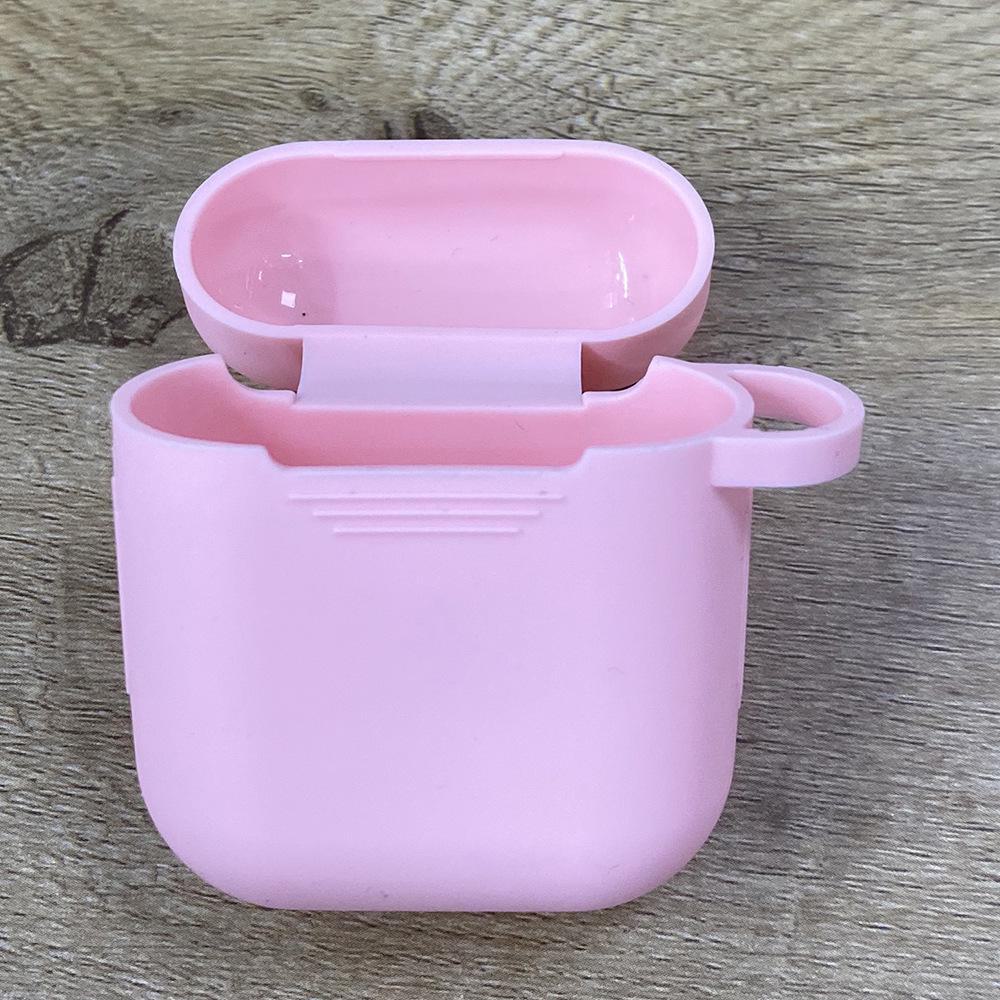 Радужный силиконовый защитный чехол для AirPods 3 с крючком