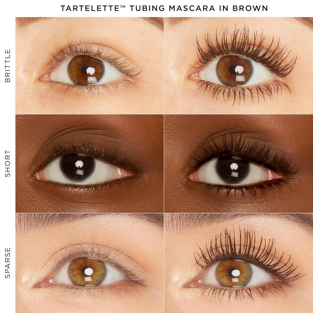 tubing mascara – Lash Extensions in a Tube, Easy-to-Remove Eye Makeup, 24Hr Smudge-Proof Long Wear, Vegan & Cruelty-Free