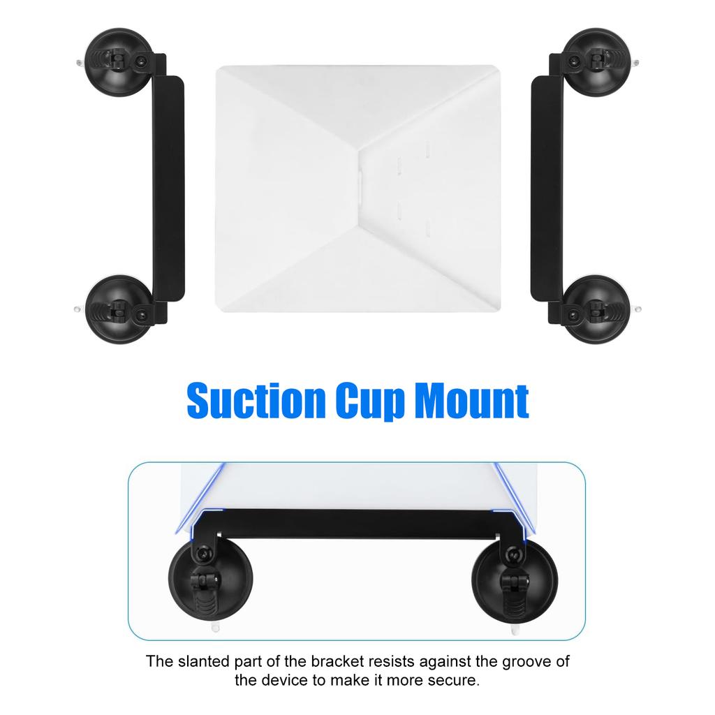 Крепление на присоске для люка автомобиля, замена для Starlink Mini, монтажный комплект из нержавеющей стали обеспечивает стабильную спутниковую связь