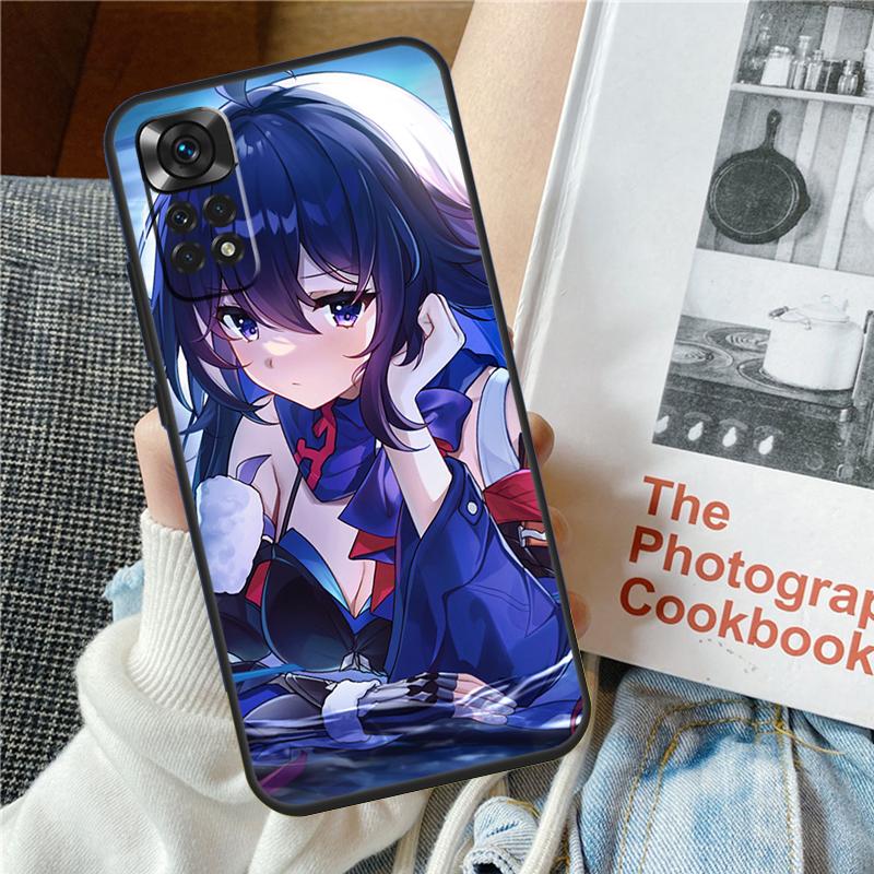 Чехол Honkai Star Rail Seele для Xiaomi Redmi Note 11 8 9 10 12 Pro 12S 11S 10S 9S Redmi 12 9C 10C 12C 13C
