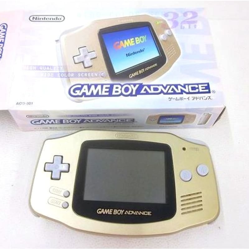 Nintendo Game Boy Advance AGB-001 Воспроизводит Все Игры GBA GBC Game Boy Консоль Оригинальная Протестированная Молочно-Розовый/Молочный