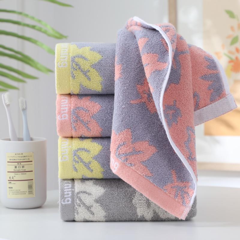 Утолщенное полотенце из хлопка для ванной с высокой степенью впитываемости воды и мягкостью, подходит для взрослых мужчин и женщин в качестве полотенец для лица.