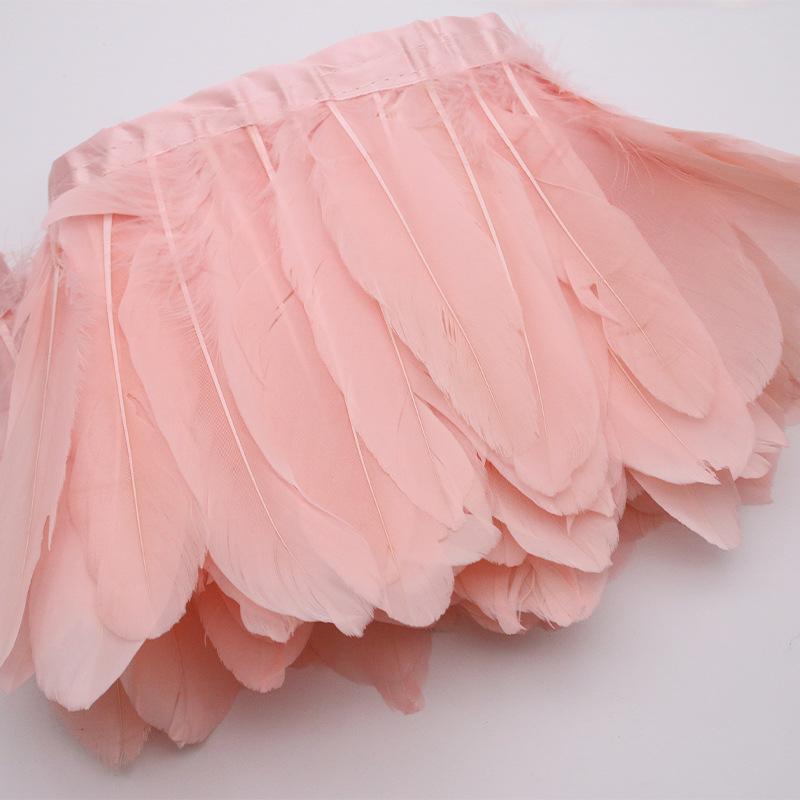 Big Floating Feather Cloth Strip Feather Diy Feather Jewelry Accessories Handicrafts Clothing Decoration Materials