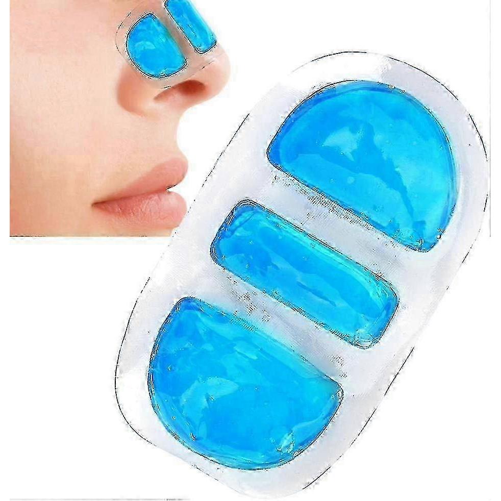 Reusable Gel Nose Ice Packs, Nose Cooling Cold Therapy Pack For Nose Bleeds Cold Compress Packs