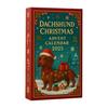 2025 Рождественский адвент-календарь Такса 24 дня Акриловое украшение на собачью тематику Обратный отсчет Уникальный подарок