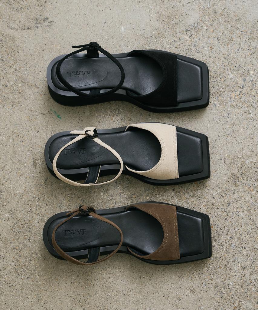 Twvp Lian Platform Sandals Beige 24S83Be