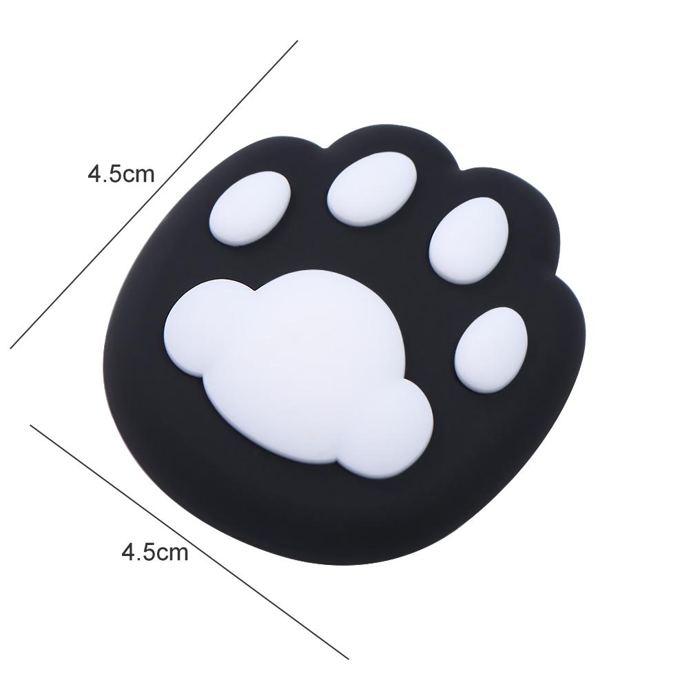 2Pc Cat Claw Door Handle Bumper Wall Protector Door Stopper Cartoon Door Crash Pad Furniture