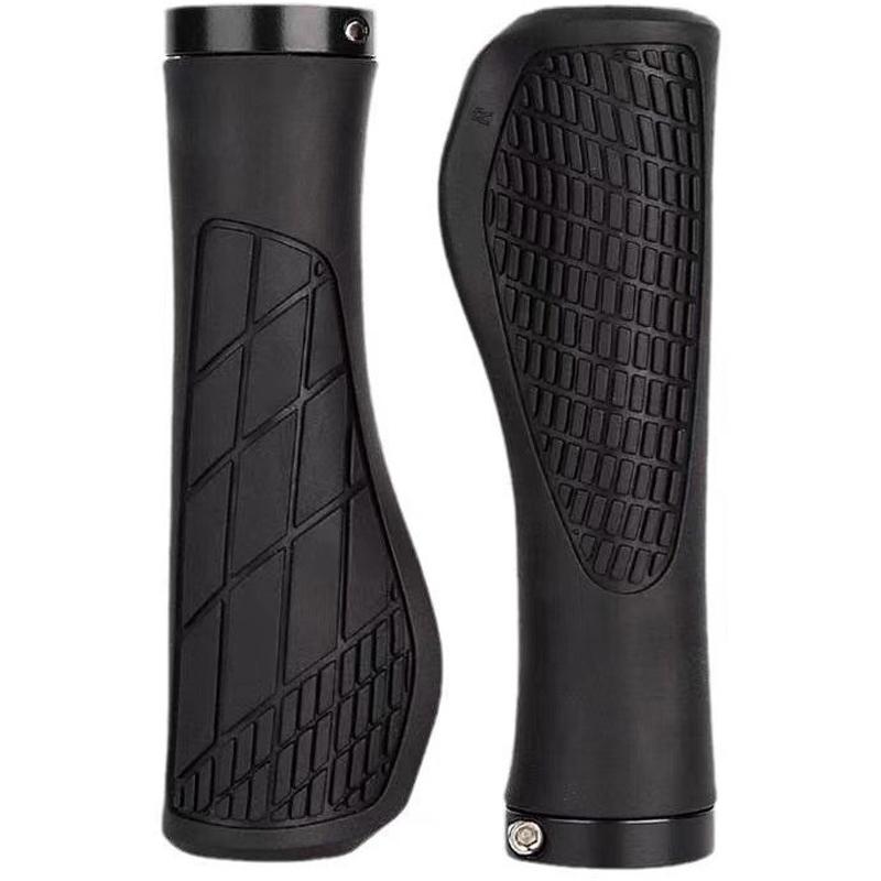 1 пара ручек для руля горного велосипеда, противоскользящие, удобные, фиксируемые, мягкие резиновые ручки для горного велосипеда, запчасти для велосипеда