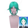 Anime 38CM Green Short Wigs Hair Houseki No Kuni Cosplay Wig Land of the Lustrous Phosphophyllite Synthetic Halloween Costume