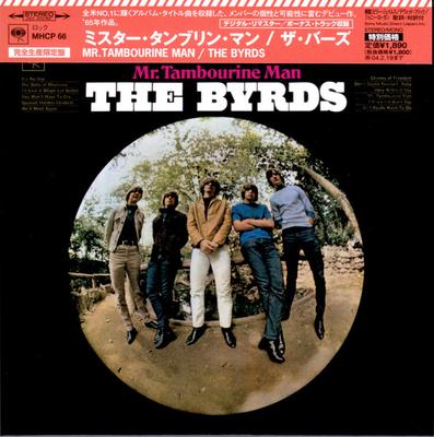 CD BYRDS - Г-н. Человек-тамбурин MHCP66 Sony Records В 2003 году Япония ObiRock Использованный