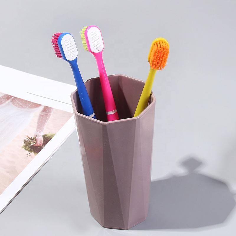 5460 Toothbrush Macaron Colorful Ultra Soft 0.10mm Filaments PP Plastic Home Adult