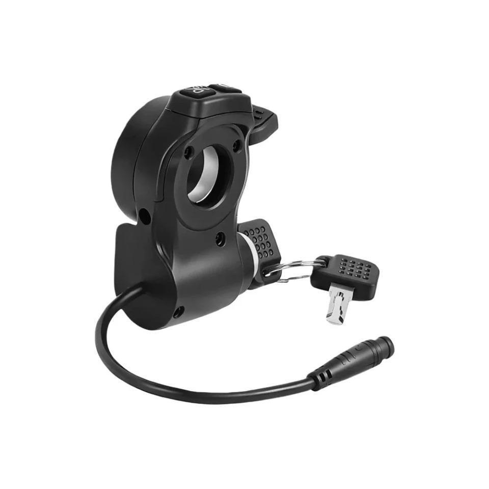 Security Throttle for Kukirin G2 Master E-Scooter Key Ignition Switch Thumb Accelerator Combo in Single Handlebar Control Unit Throttles 2